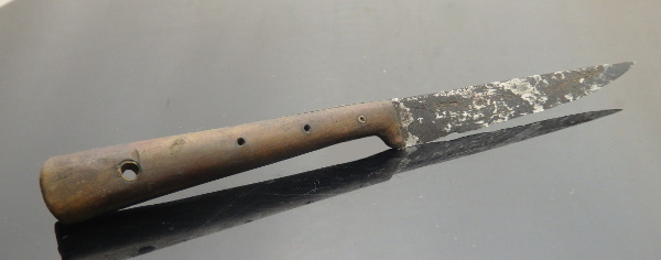 Late Medieval Wooden Handled Knife