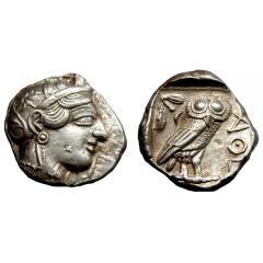 Attica Athens Ar Tetradrachm