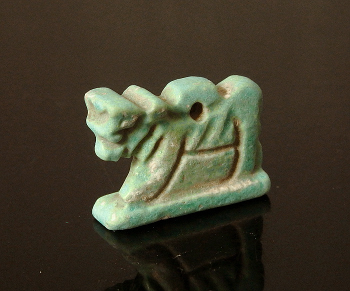 Two Egyptian Faience Erotica