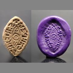 Medieval Personal Lead Seal Matrix