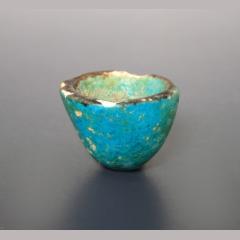 Egyptian Faience Miniature Modelling Cup/Vessel