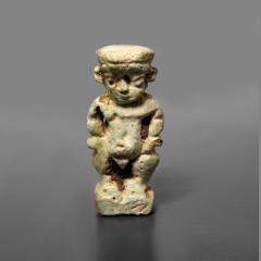 Egyptian Faience Amulet of Ptah