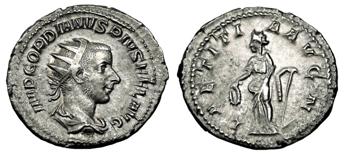 Gordian III Ar Antoninianus - Den of Antiquity