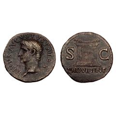 Divus Augustus Ae As