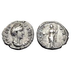 Diva Faustina Senior Ar Denarius