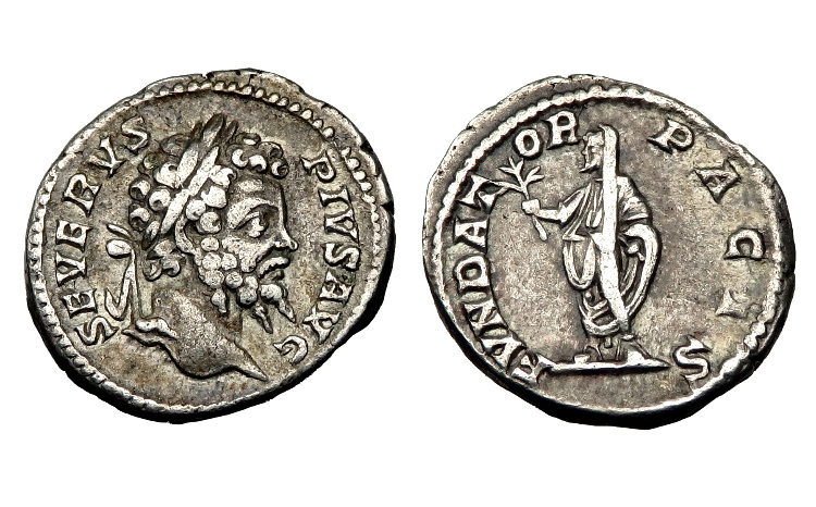 Septimius Severus Ar Denarius - Den of Antiquity
