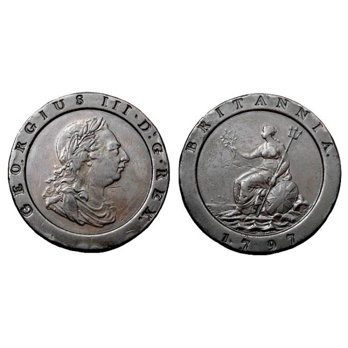 George III Ae Two Pence
