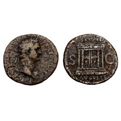 RARE Domitian Ae As