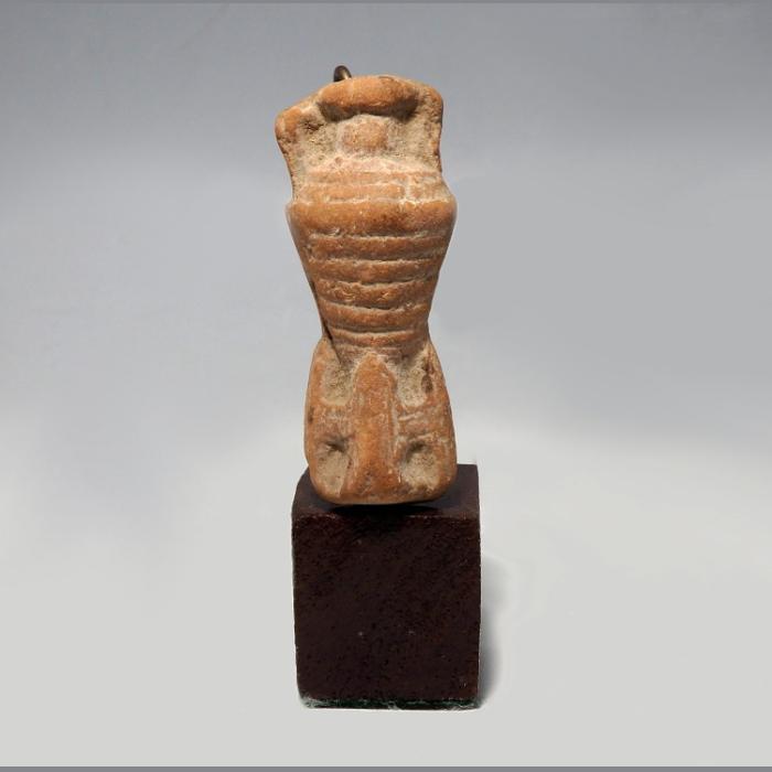 Romano-Egyptian Terracotta Miniature Amphora - Image 2