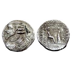 Phraatakes Ar Tetradrachm