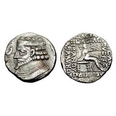 Phraatakes Ar Tetradrachm