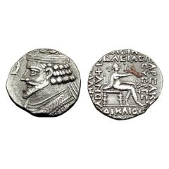 Phraatakes Ar Tetradrachm