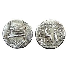 Phraates IV Ar Tetradrachm