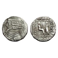 Phraates IV Ar Tetradrachm