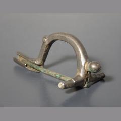 Superb Roman Silver Crossbow Brooch