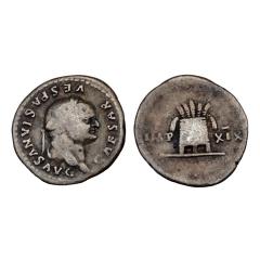 Vespasian Ar Denarius