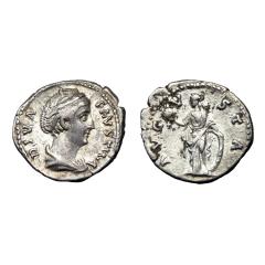 Diva Faustina Senior Ar Denarius