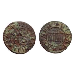 Hertfordshire, Hitchin Henry Warner Cu Farthing