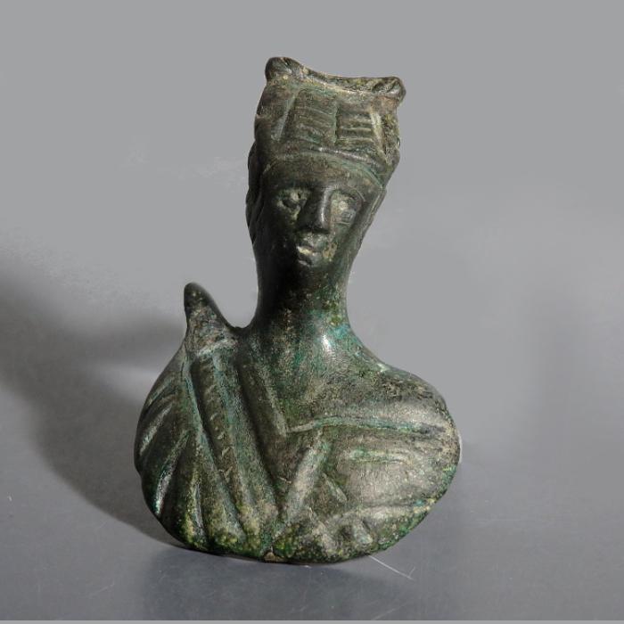 Roman Bronze Applique/Mount of Diana - Image 2