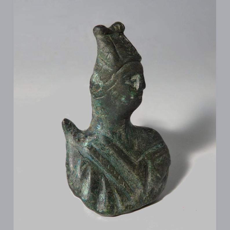 Roman Bronze Applique/Mount of Diana - Image 5