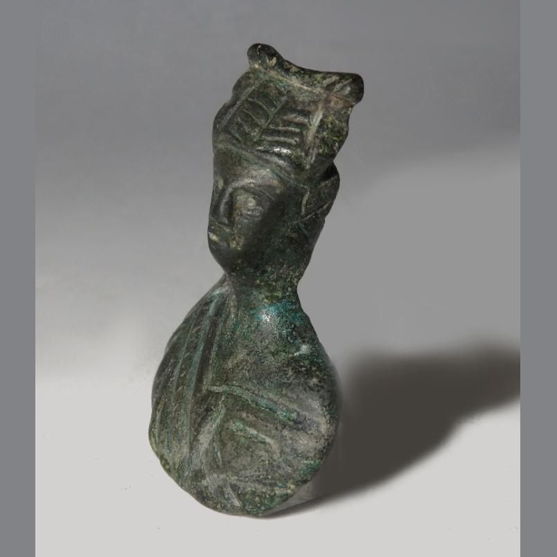 Roman Bronze Applique/Mount of Diana - Image 6