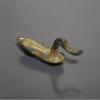 Roman Bronze Enamelled Swimming Duck Brooch