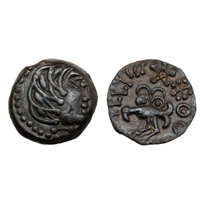 Northwest Gaul. Senones Ae 15
