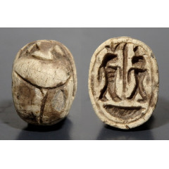 Egyptian Steatite Hyksos Period Scarab