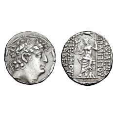 Seleukid Philip Philadelphus Ar Tetradrachm