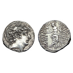 Seleukid Philip Philadelphus Ar Tetradrachm