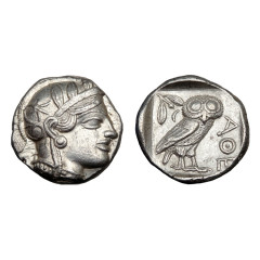 Attica Athens Ar Tetradrachm