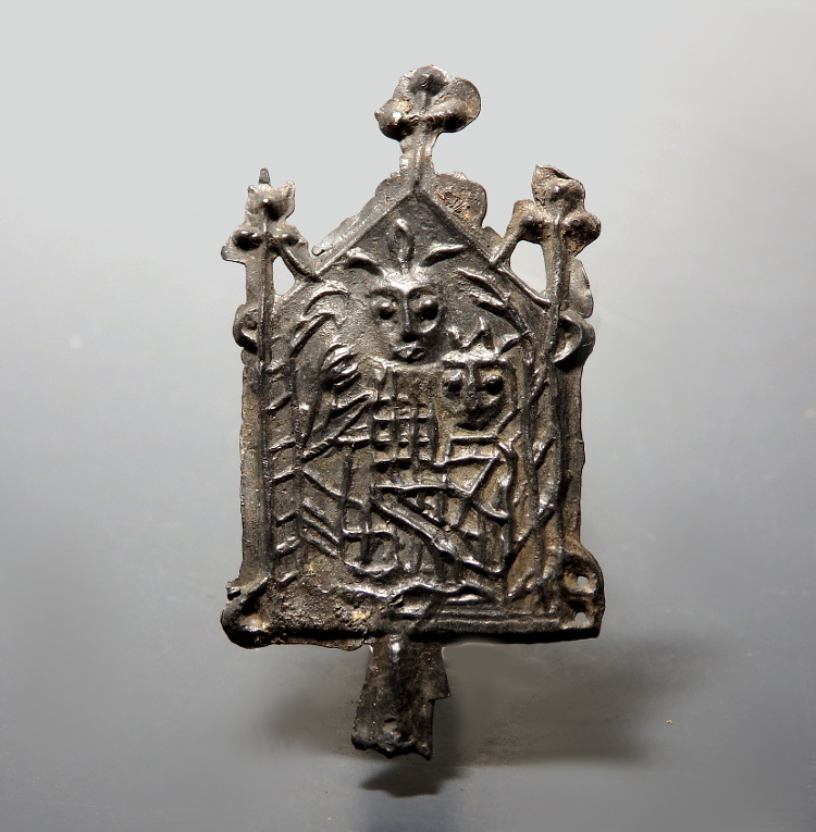 Our Lady's Shrine Medieval Pewter Pilgrim Badge