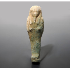 Egyptian Blue Faience Shabti