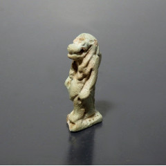 Egyptian Faience Amulet of Taweret