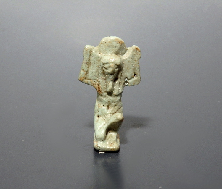 Egyptian Faience Amulet of Shu - Image 2